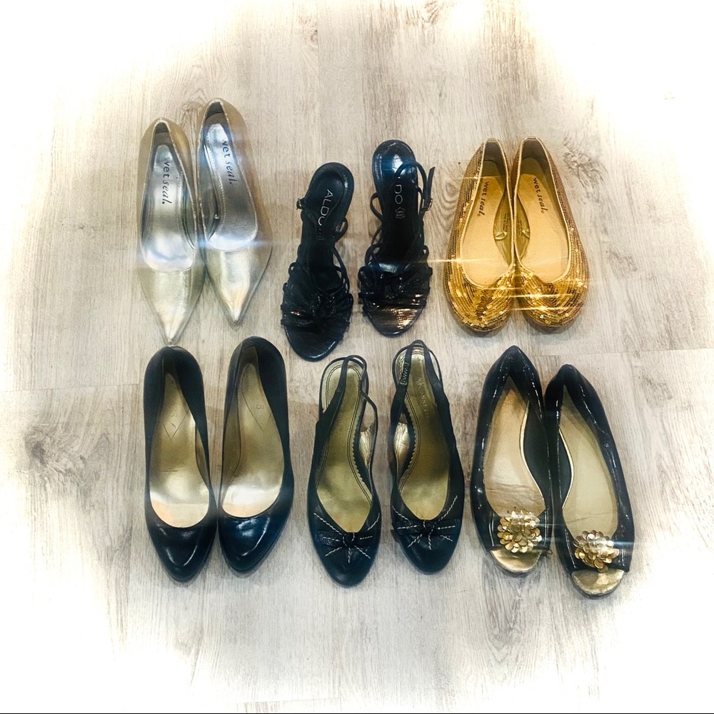 COPY - Five (5) Pairs of Dress Shoes. Super fun Lot!